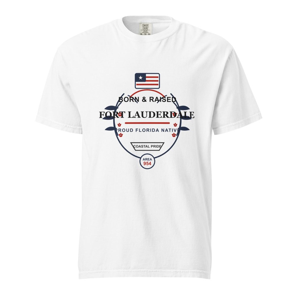 Fort Lauderdale Born & Raised Shirt product photo