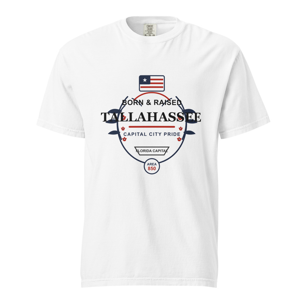 Tallahassee Born & Raised Shirt product photo